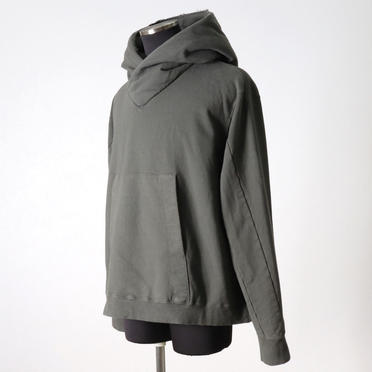PADDED HOOD PULLOVER　OLIVE GREEN No.2