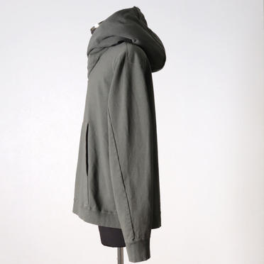 PADDED HOOD PULLOVER　OLIVE GREEN No.4