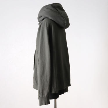 PADDED HOOD PULLOVER　OLIVE GREEN No.5