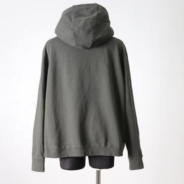 PADDED HOOD PULLOVER　OLIVE GREEN No.6