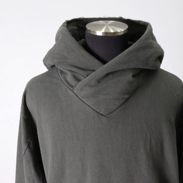PADDED HOOD PULLOVER　OLIVE GREEN No.9