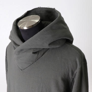 PADDED HOOD PULLOVER　OLIVE GREEN No.10