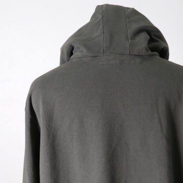 PADDED HOOD PULLOVER　OLIVE GREEN No.11