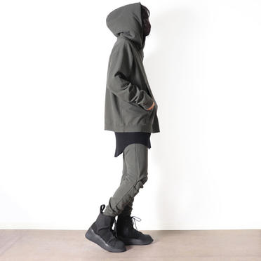 PADDED HOOD PULLOVER　OLIVE GREEN No.30