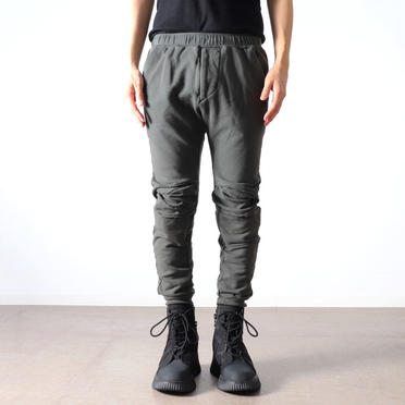 SKINNY TRACK PANTS　OLIVE GREEN No.15