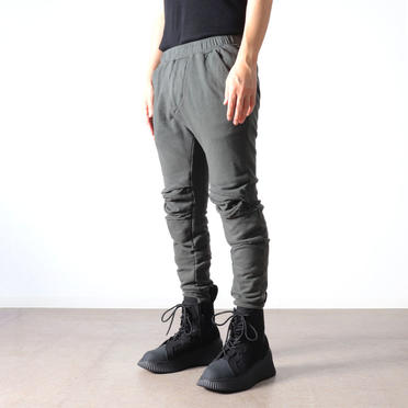 SKINNY TRACK PANTS　OLIVE GREEN No.16