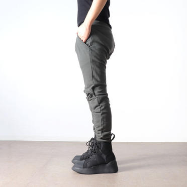 SKINNY TRACK PANTS　OLIVE GREEN No.17