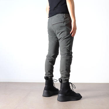 SKINNY TRACK PANTS　OLIVE GREEN No.19