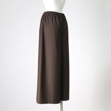 T/R wide easy pants with belt　BROWN No.4