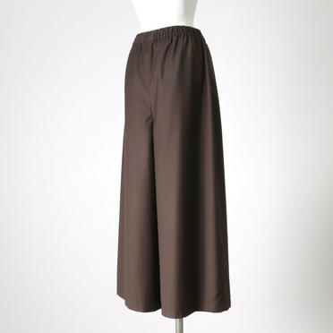 T/R wide easy pants with belt　BROWN No.6