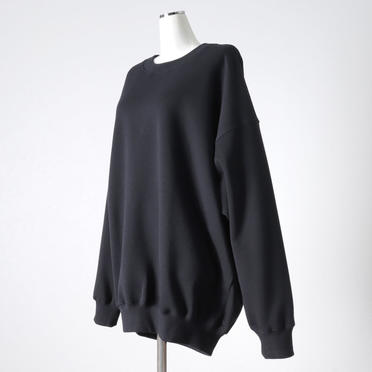 MIDIUMISOLID sweat PO　BLACK No.2