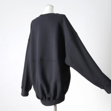 MIDIUMISOLID sweat PO　BLACK No.6