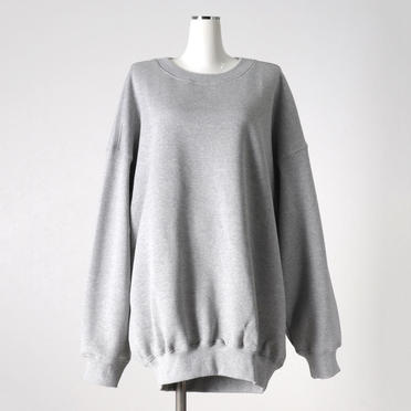 MIDIUMISOLID sweat PO　GRAY No.1