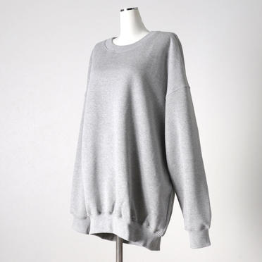 MIDIUMISOLID sweat PO　GRAY No.2