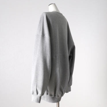 MIDIUMISOLID sweat PO　GRAY No.4