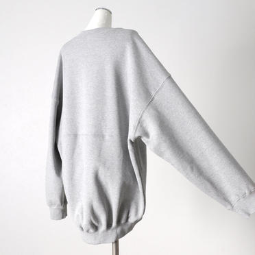 MIDIUMISOLID sweat PO　GRAY No.6