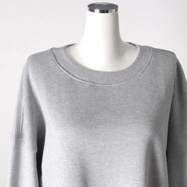 MIDIUMISOLID sweat PO　GRAY No.7