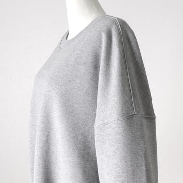 MIDIUMISOLID sweat PO　GRAY No.8