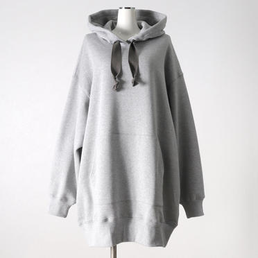 MIDIUMISOLID sweat parka　GRAY No.1