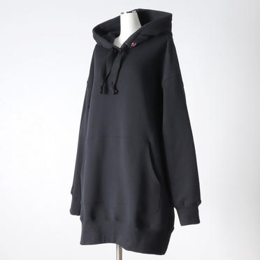 MIDIUMISOLID sweat parka　BLACK No.2