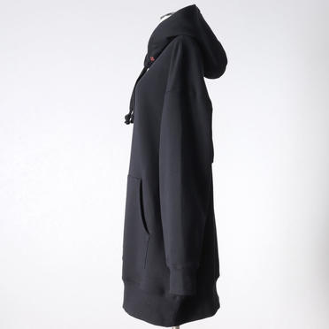 MIDIUMISOLID sweat parka　BLACK No.3