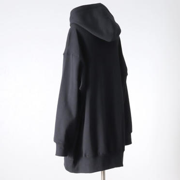 MIDIUMISOLID sweat parka　BLACK No.4