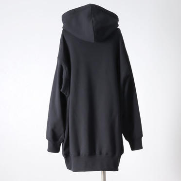 MIDIUMISOLID sweat parka　BLACK No.5