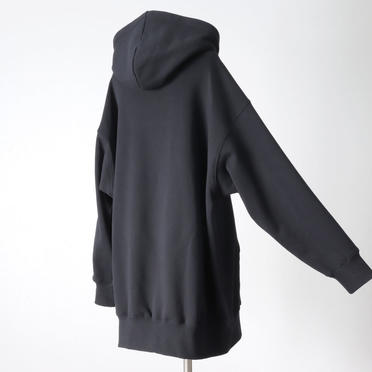 MIDIUMISOLID sweat parka　BLACK No.6