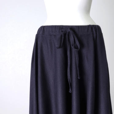 round hem flare skirt　NAVY No.7