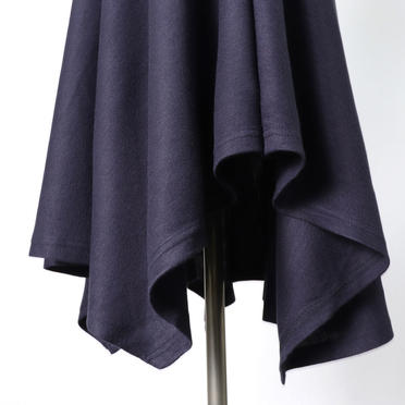 round hem flare skirt　NAVY No.9