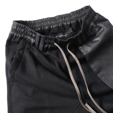 Combi Sweater Sarrouel Skinny Pants　BLACK No.16