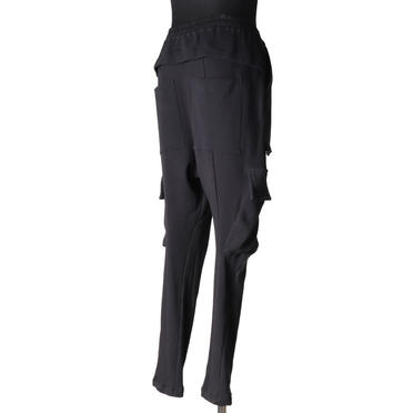 Waffle Combi Jodhpurs Pants　BLACK No.6