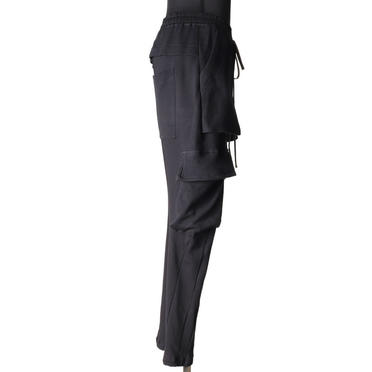 Waffle Combi Jodhpurs Pants　BLACK No.7