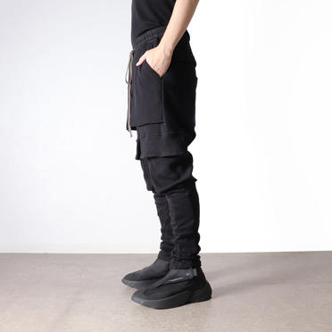 Waffle Combi Jodhpurs Pants　BLACK No.19