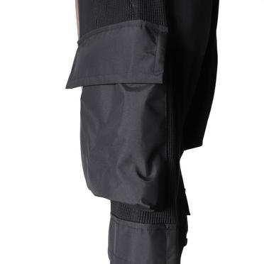 Knit Combi Military Sarrouel Pants　BLACK No.11