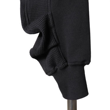 Knit Combi Military Sarrouel Pants　BLACK No.13