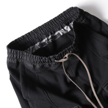 Knit Combi Military Sarrouel Pants　BLACK No.14