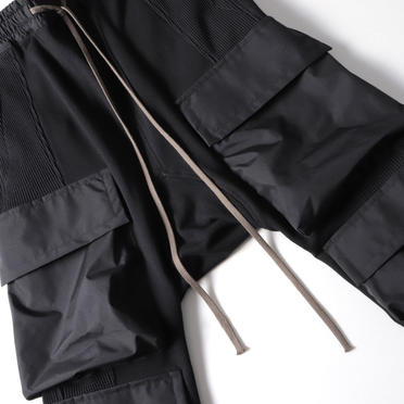 Knit Combi Military Sarrouel Pants　BLACK No.15