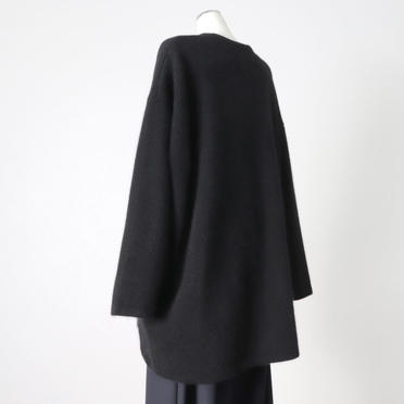 raccoon dual-cardigan　BLACK No.5