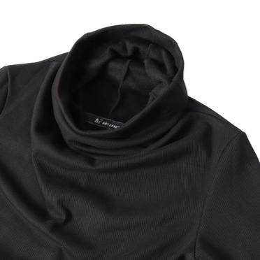 High Neck Thermolight Top　BLACK No.13