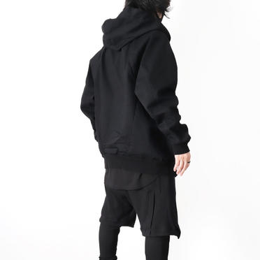 HOODED DENIM BLOUSON　BLACK No.21