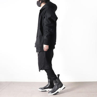 HOODED DENIM BLOUSON　BLACK No.26