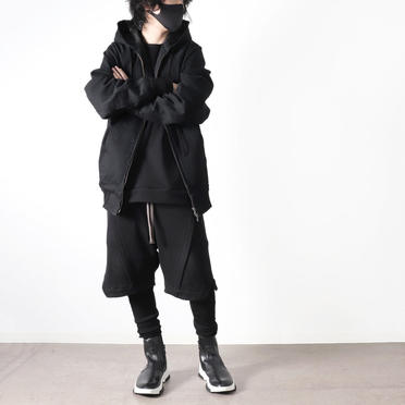 HOODED DENIM BLOUSON　BLACK No.29