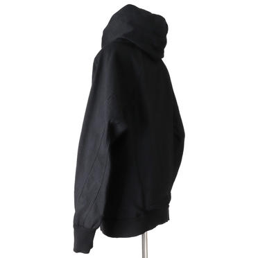 HOODED DENIM BLOUSON　BLACK No.4