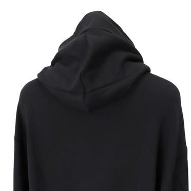 EMBROIDERED BOX HOODIE　BLACK No.10