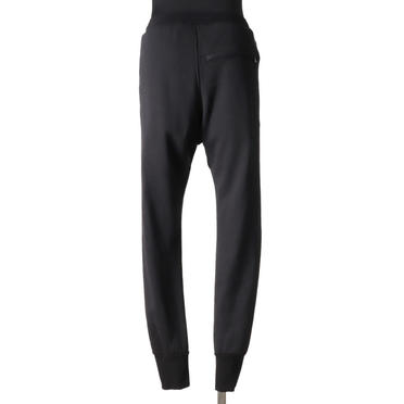 EMBROIDERED SWEAT PANTS　BLACK No.5