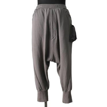 LOW CROTCH SWEAT PANTS　TAUPE No.1