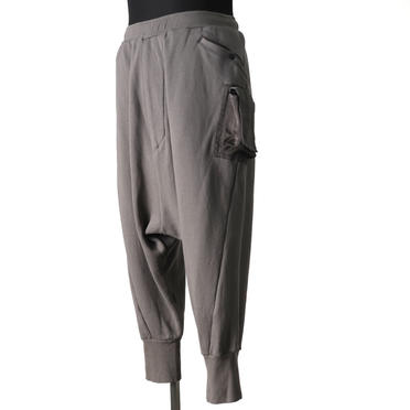 LOW CROTCH SWEAT PANTS　TAUPE No.2