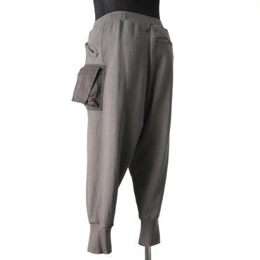 LOW CROTCH SWEAT PANTS　TAUPE No.4