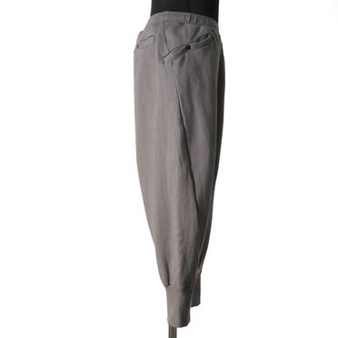 LOW CROTCH SWEAT PANTS　TAUPE No.7